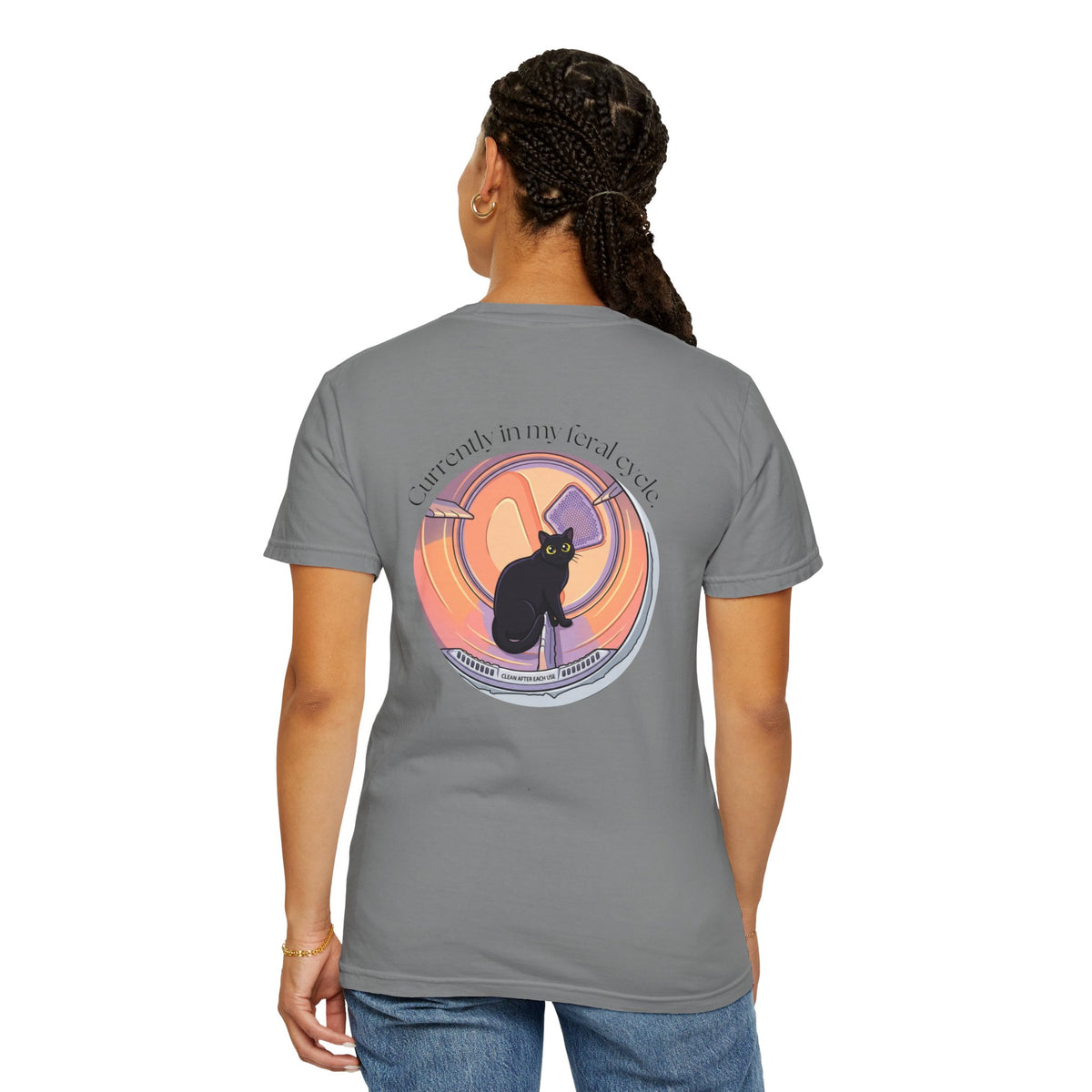 Currently in My Feral Cycle Tee