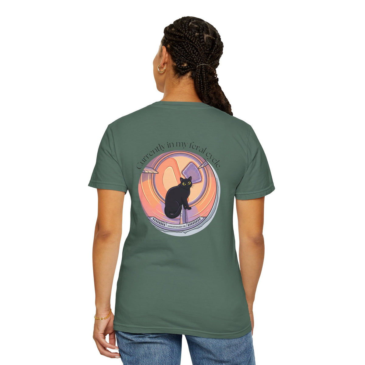 Currently in My Feral Cycle Tee