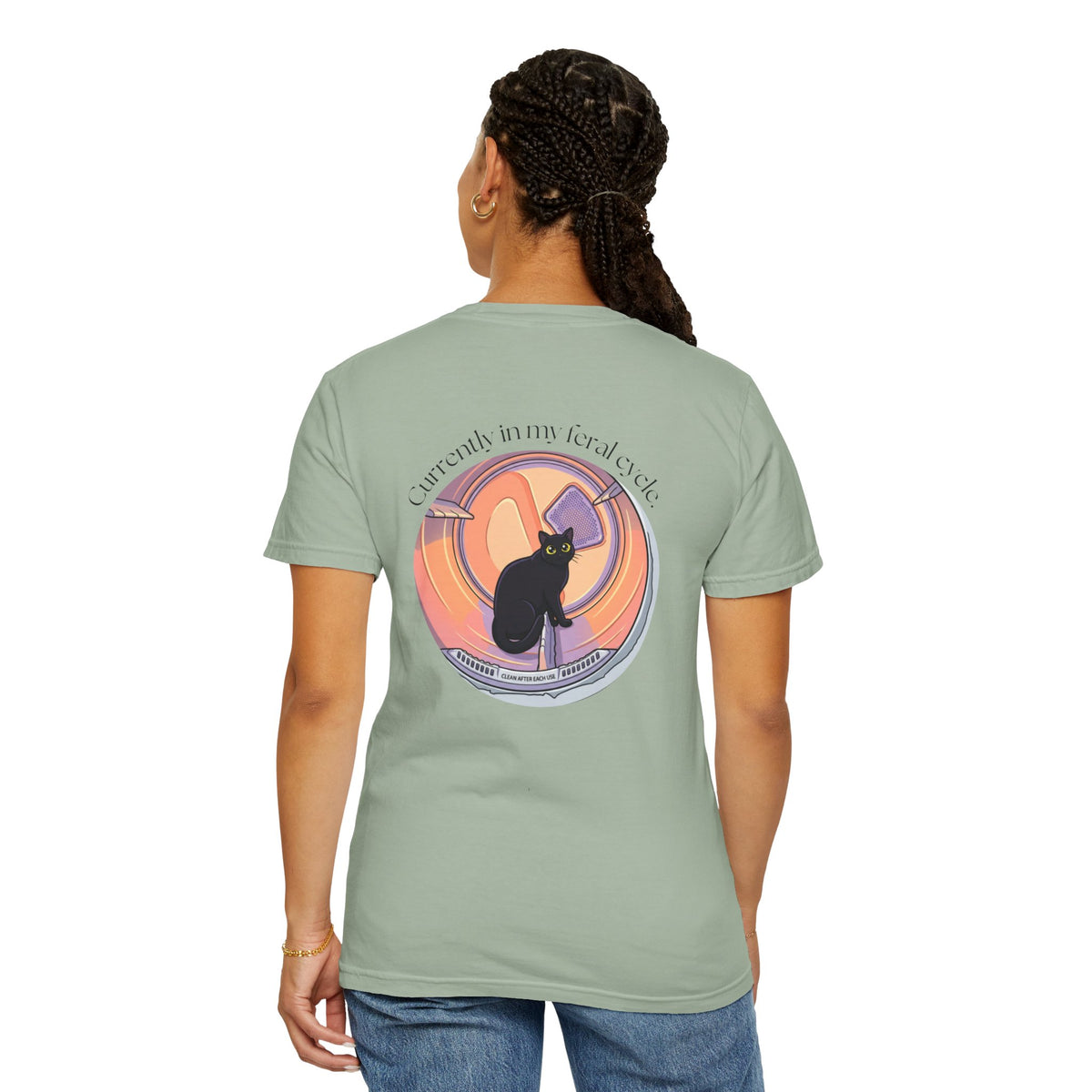 Currently in My Feral Cycle Tee