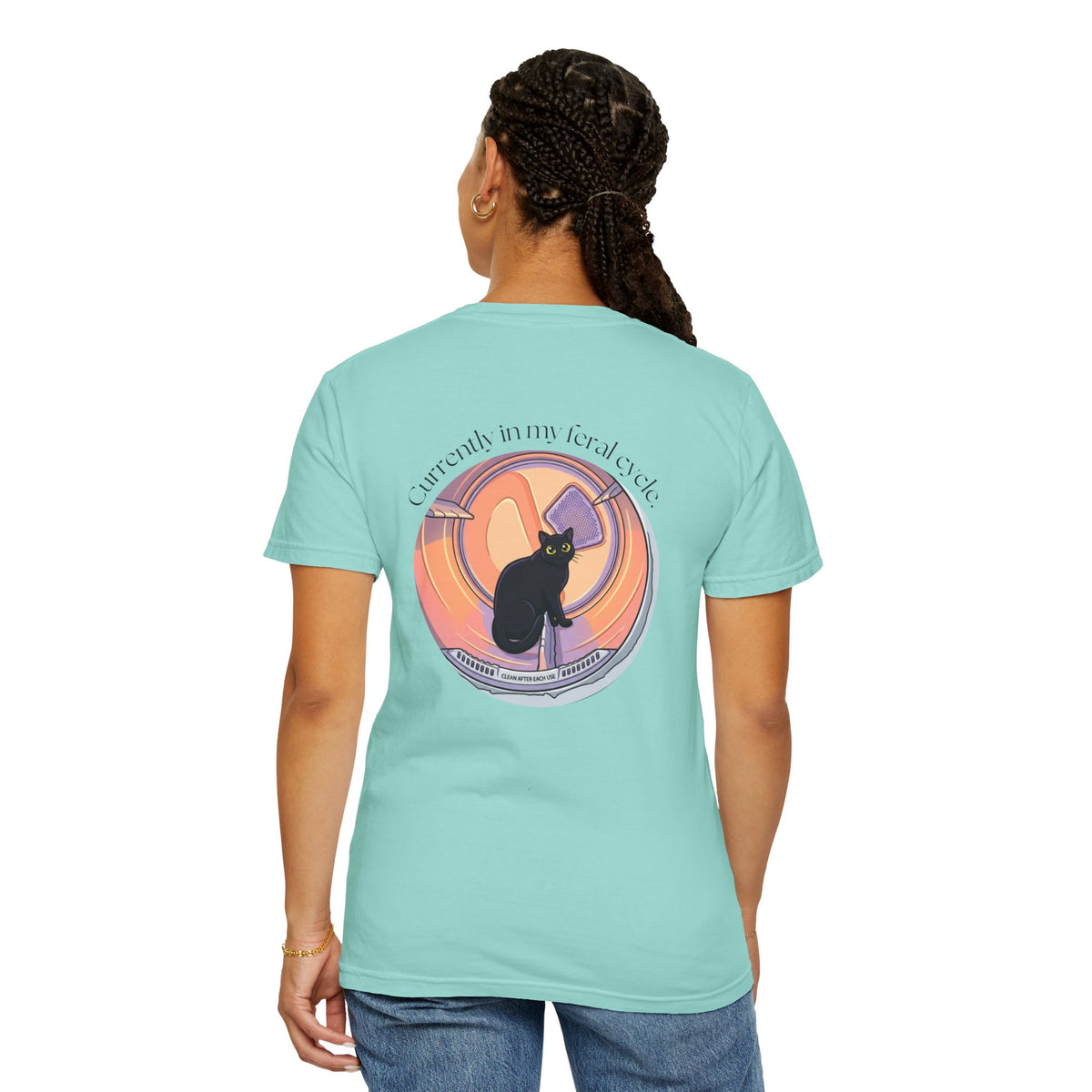 Currently in My Feral Cycle Tee