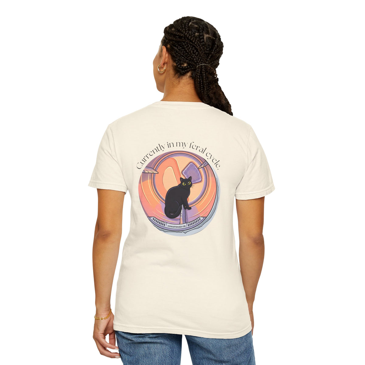 Currently in My Feral Cycle Tee