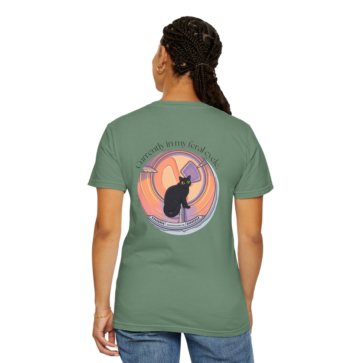 Currently in My Feral Cycle Tee