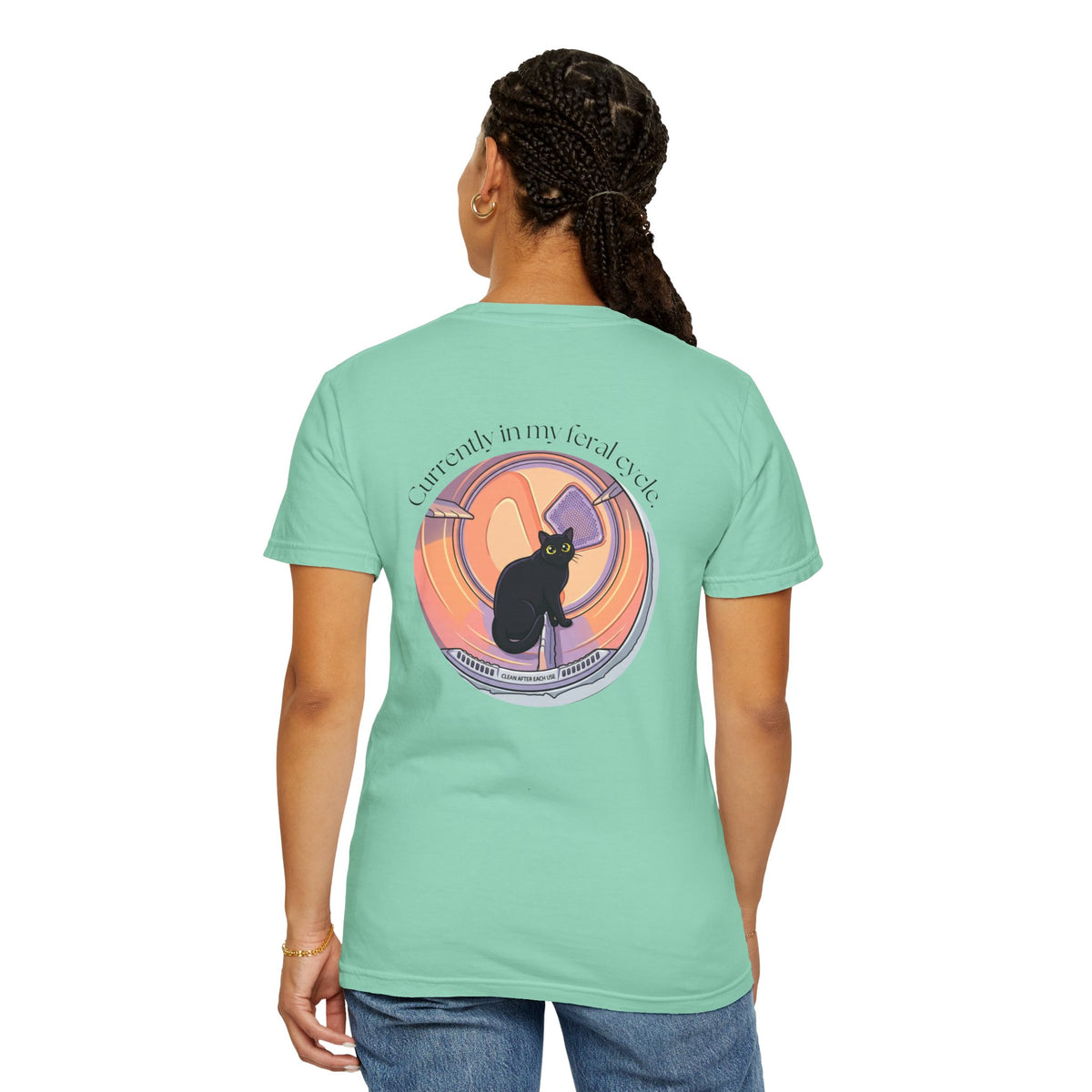 Currently in My Feral Cycle Tee