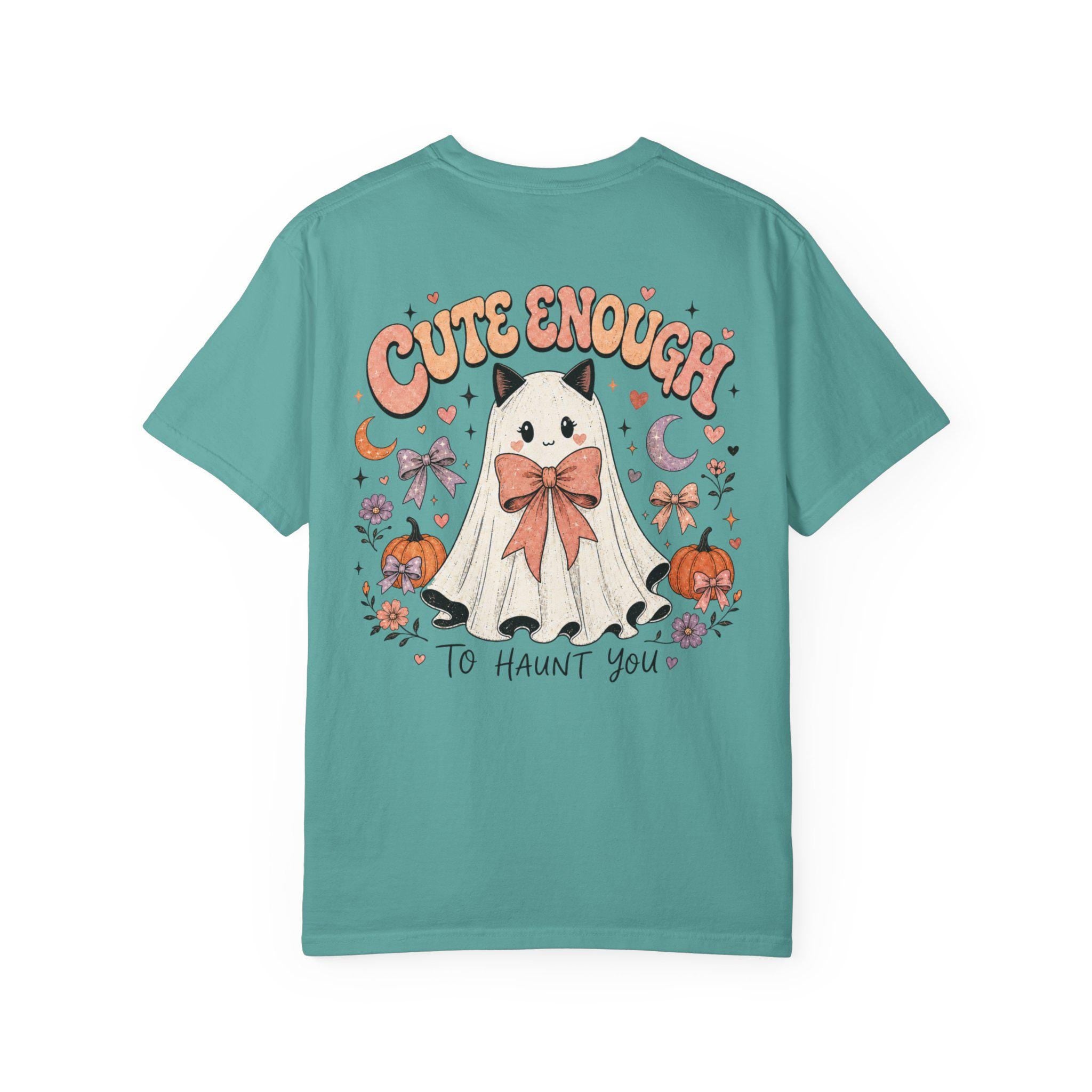 Ghost Cat Halloween Shirt | Coquette Spooky Season Tee