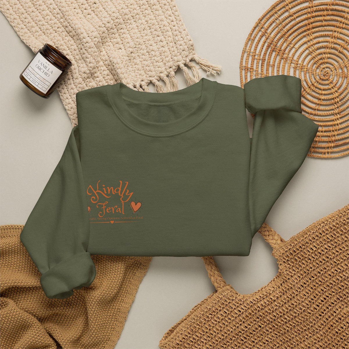 Keep Your Coven Close & Your Cats Closer Sweatshirt | Witchy Cat Halloween Crewneck