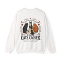 Keep Your Coven Close & Your Cats Closer Sweatshirt | Witchy Cat Halloween Crewneck