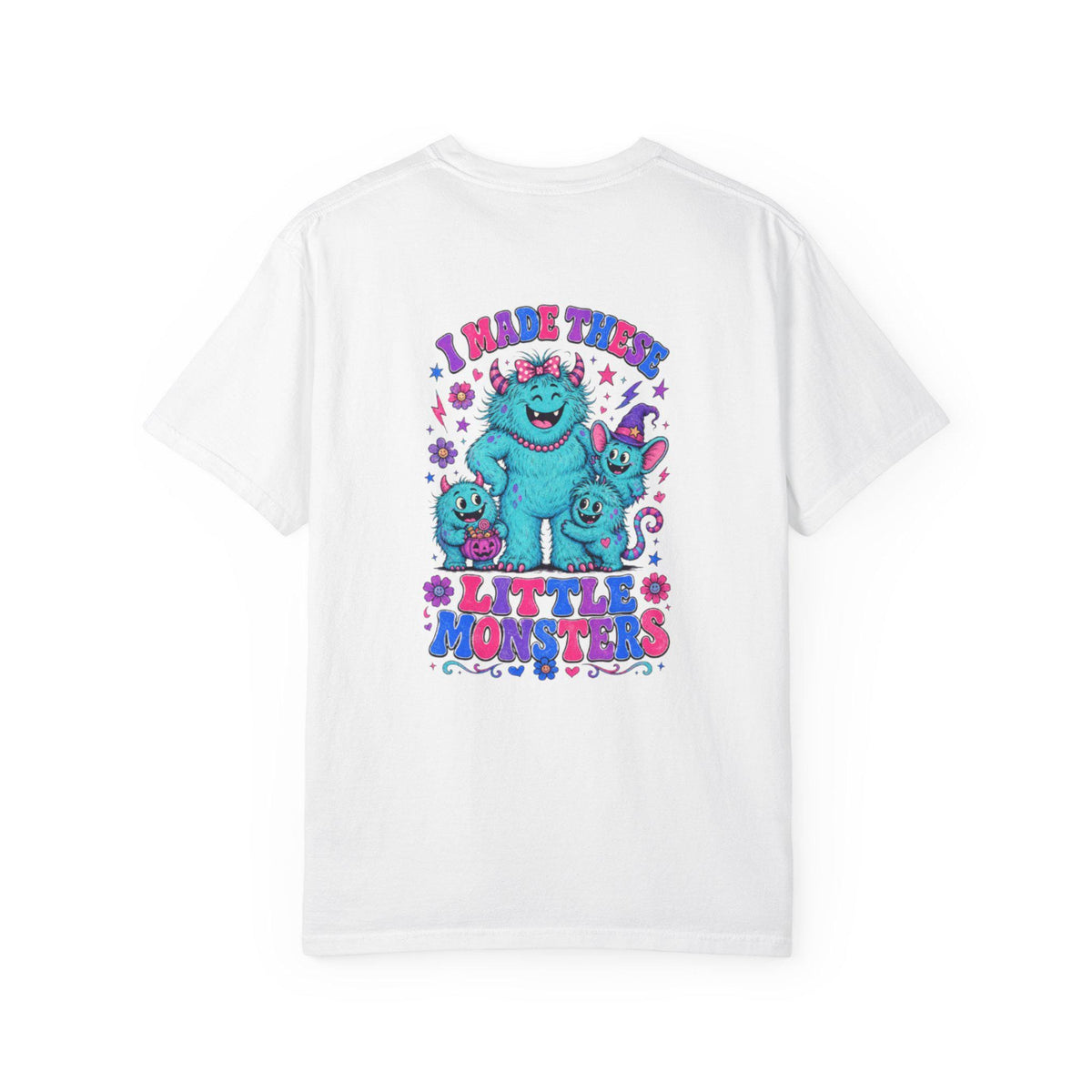 I Made These Little Monsters Shirt | Funny Mom Comfort Colors Graphic Tee
