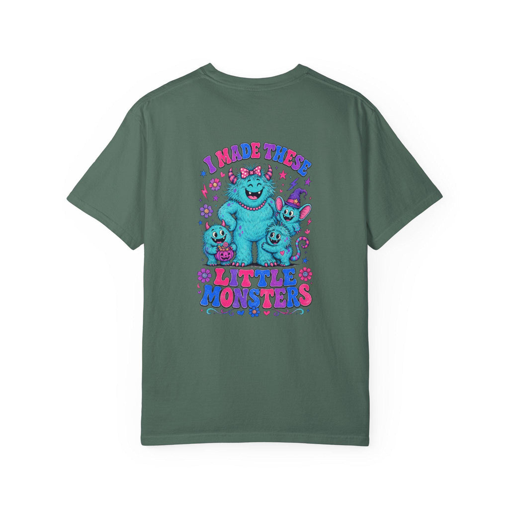 I Made These Little Monsters Shirt | Funny Mom Comfort Colors Graphic Tee