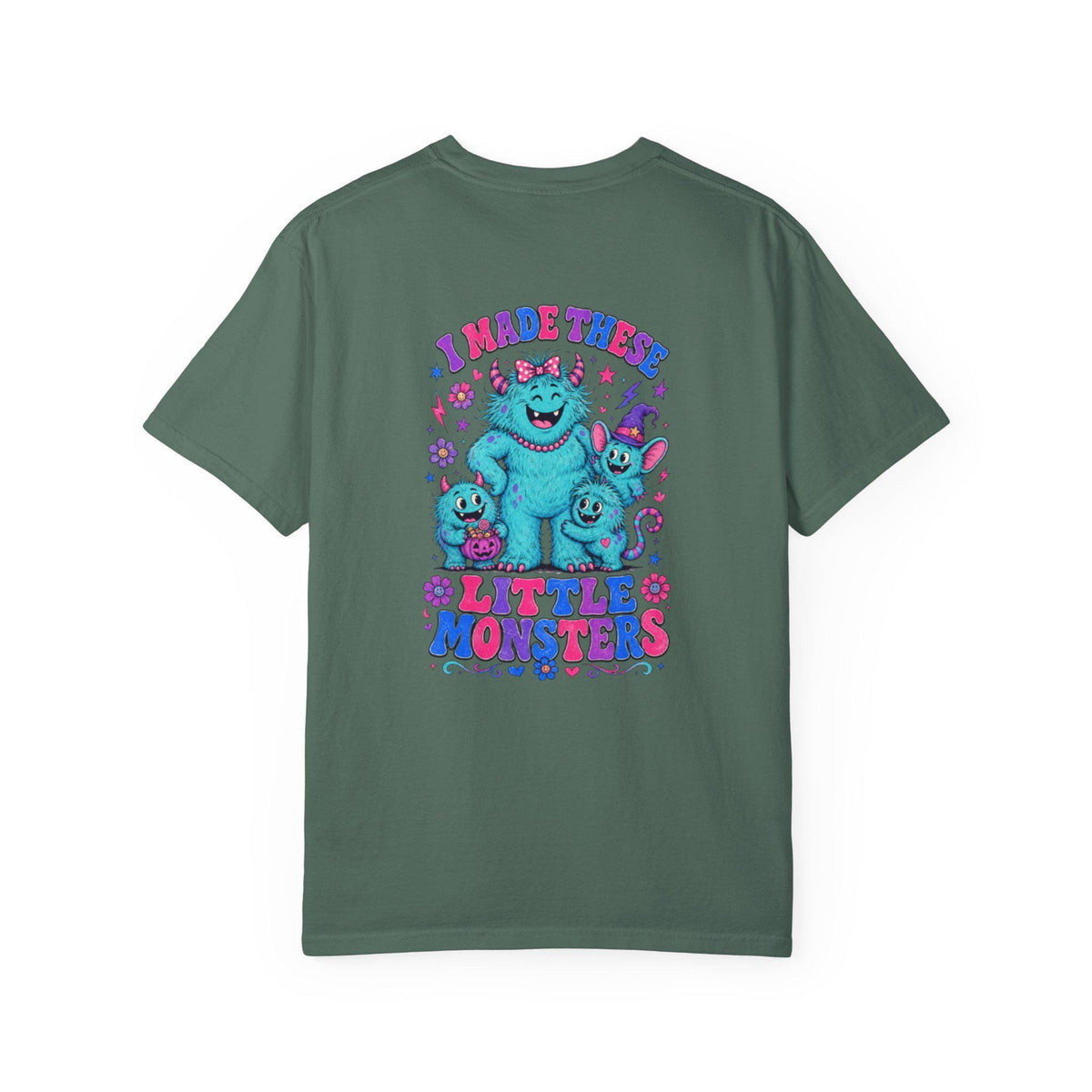 I Made These Little Monsters Shirt | Funny Mom Comfort Colors Graphic Tee