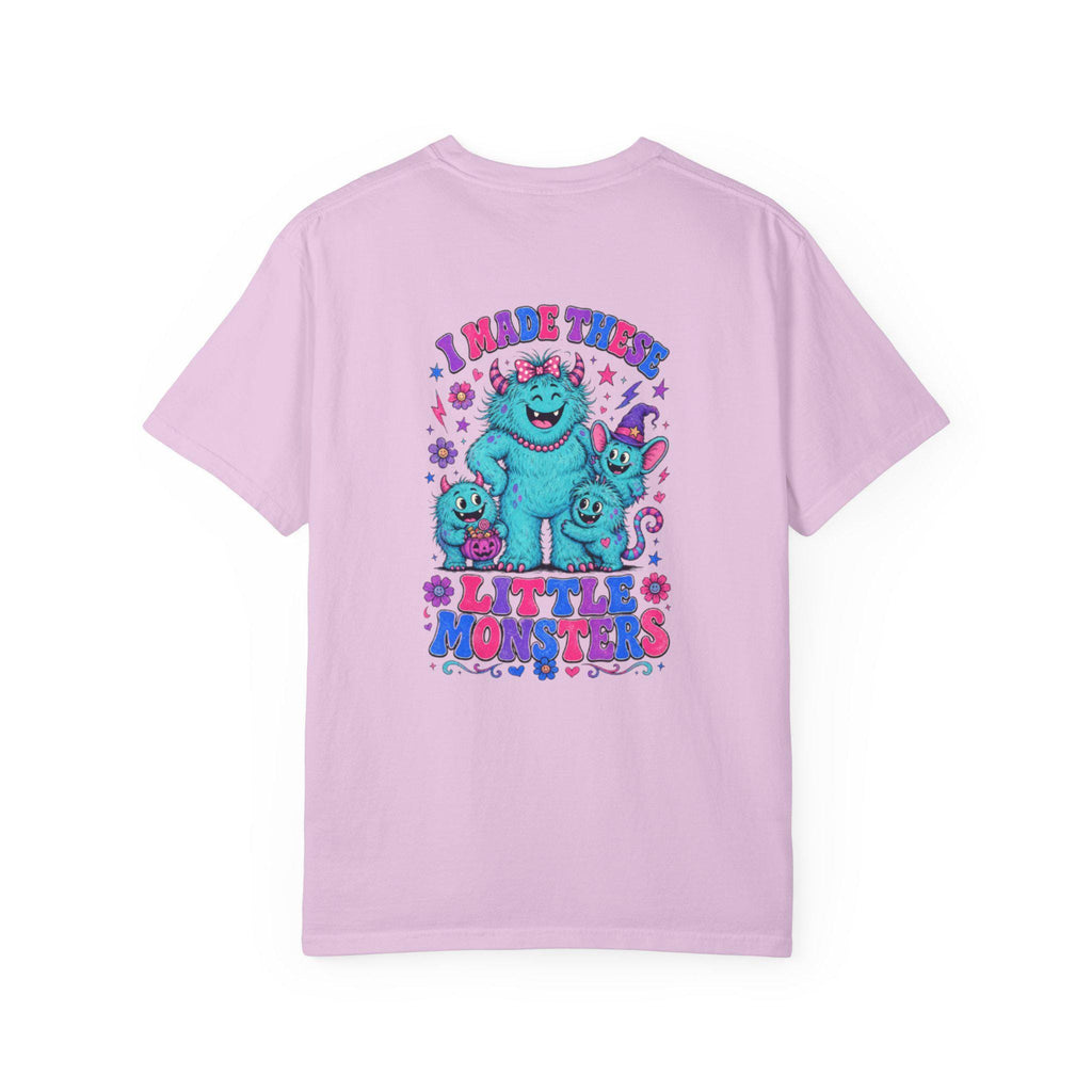 I Made These Little Monsters Shirt | Funny Mom Comfort Colors Graphic Tee