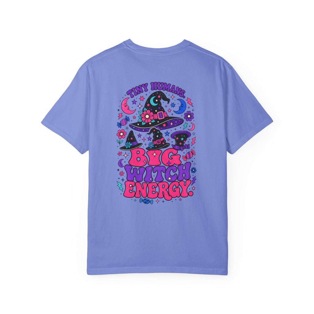 Tiny Humans Big Witch Energy Shirt | Halloween Mom Comfort Colors Tee