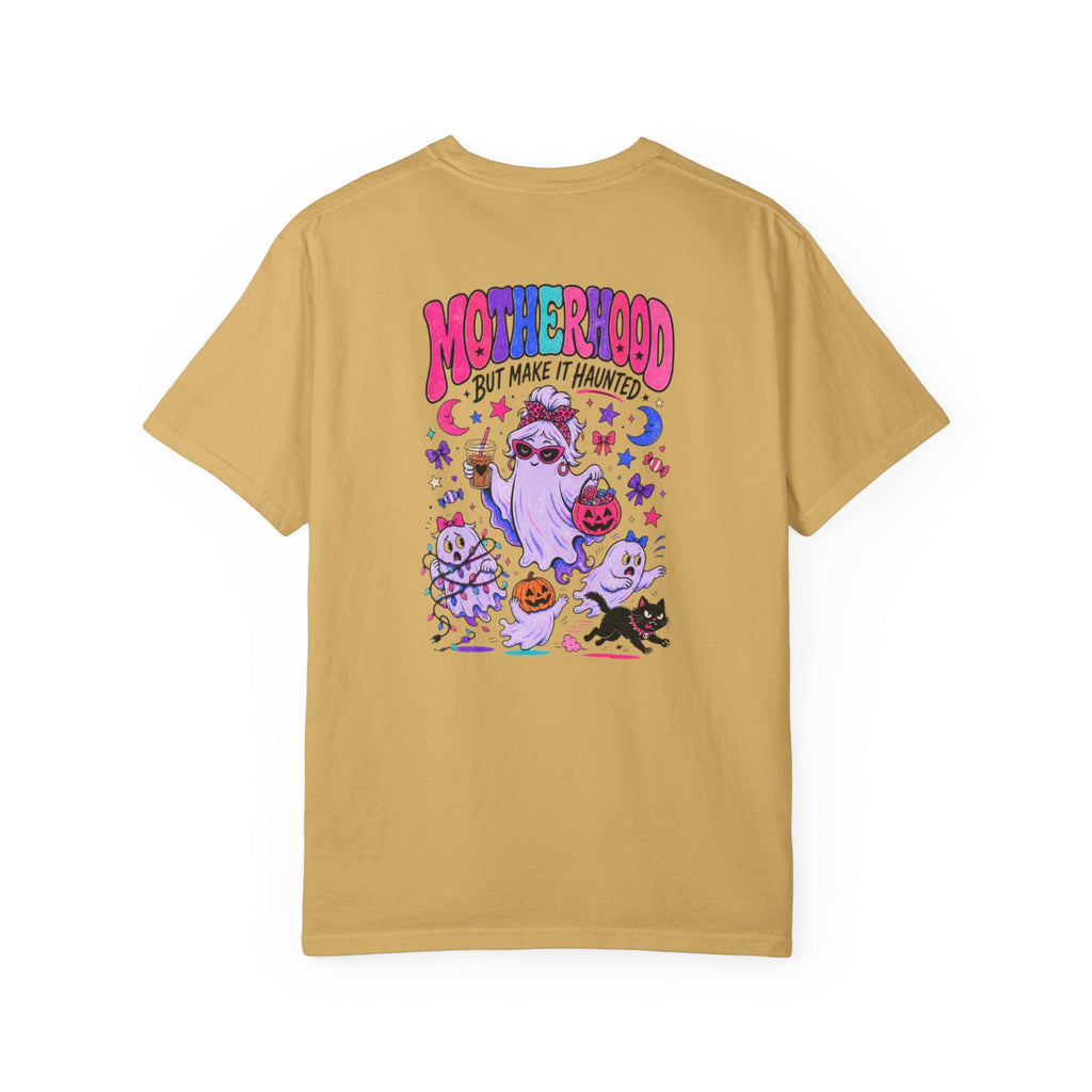 Motherhood But Make It Haunted Shirt | Funny Halloween Mom Comfort Colors Tee