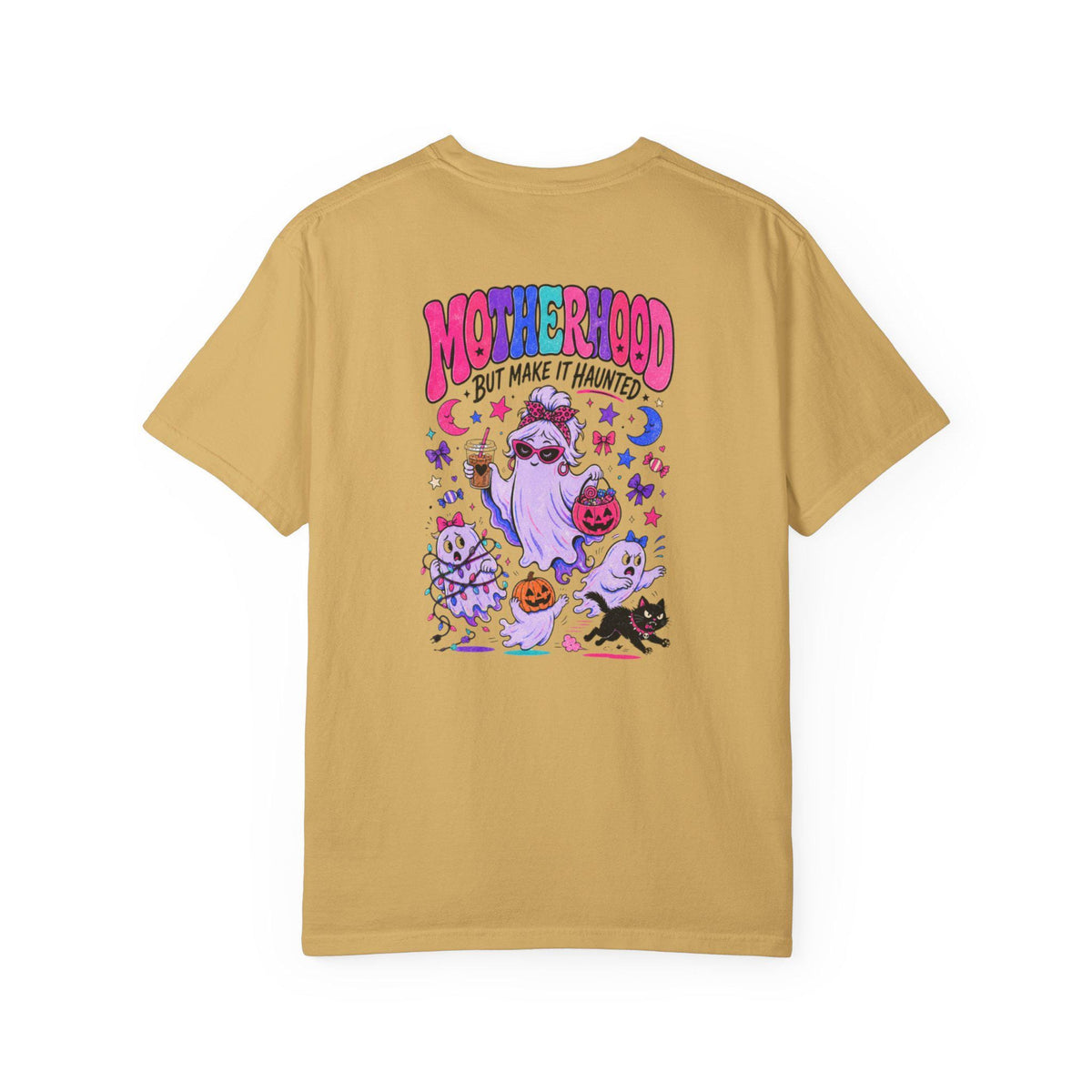 Motherhood But Make It Haunted Shirt | Funny Halloween Mom Comfort Colors Tee