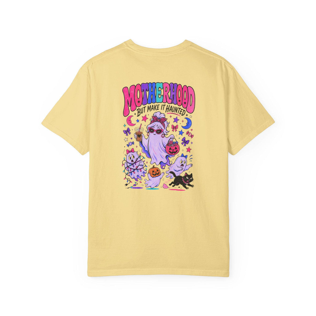 Motherhood But Make It Haunted Shirt | Funny Halloween Mom Comfort Colors Tee