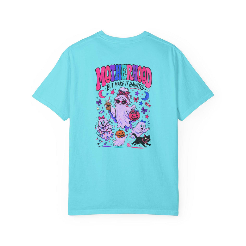 Motherhood But Make It Haunted Shirt | Funny Halloween Mom Comfort Colors Tee