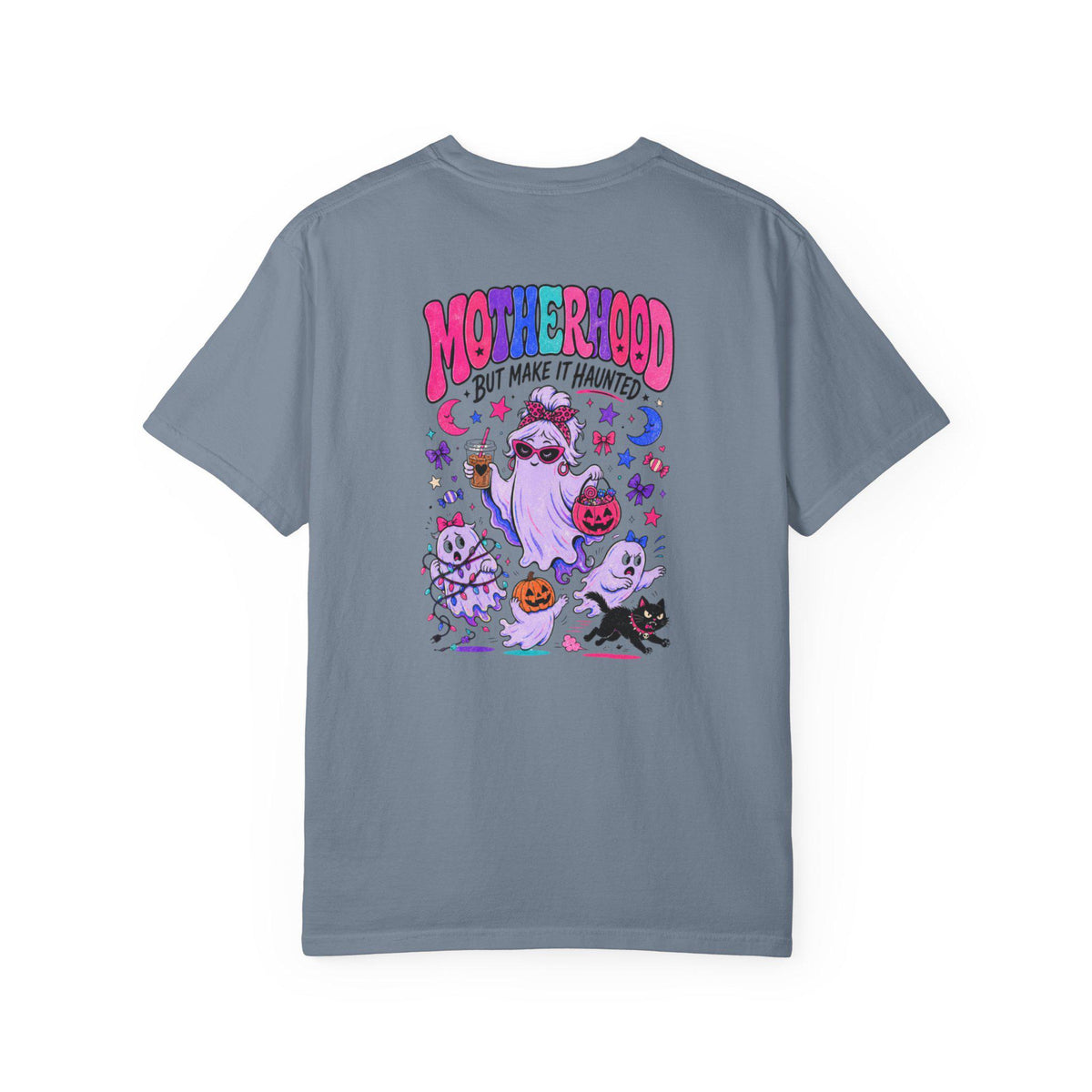 Motherhood But Make It Haunted Shirt | Funny Halloween Mom Comfort Colors Tee