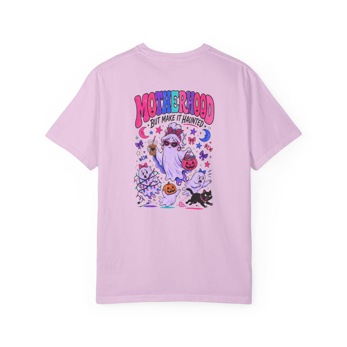 Motherhood But Make It Haunted Shirt | Funny Halloween Mom Comfort Colors Tee