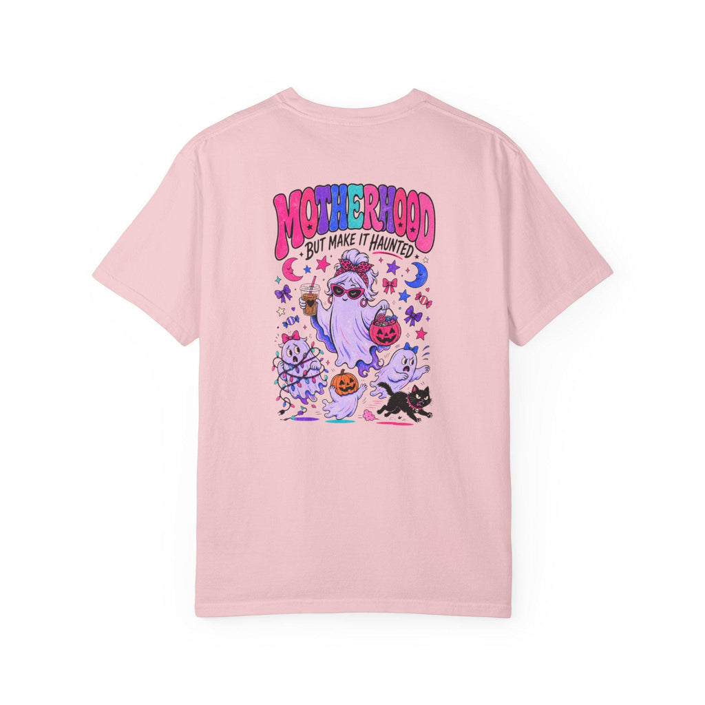 Motherhood But Make It Haunted Shirt | Funny Halloween Mom Comfort Colors Tee