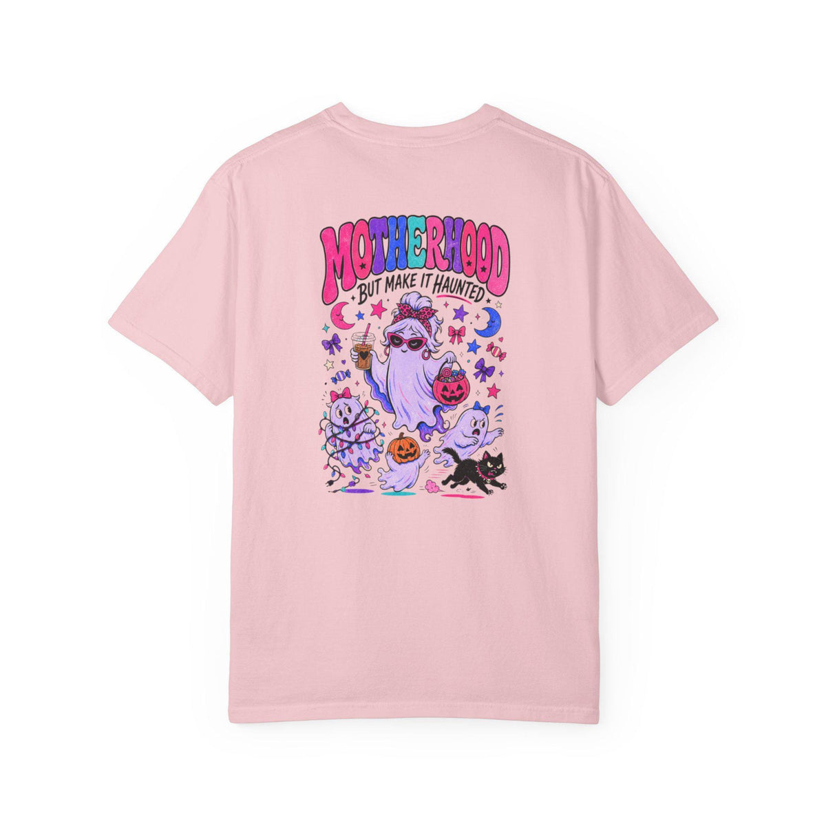 Motherhood But Make It Haunted Shirt | Funny Halloween Mom Comfort Colors Tee