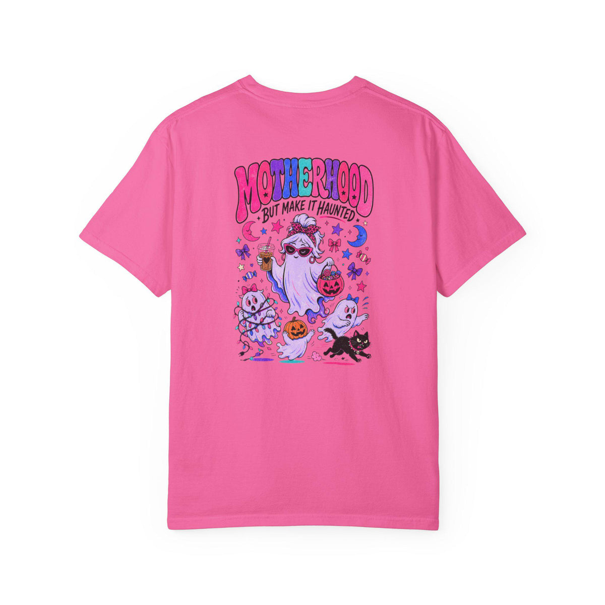 Motherhood But Make It Haunted Shirt | Funny Halloween Mom Comfort Colors Tee
