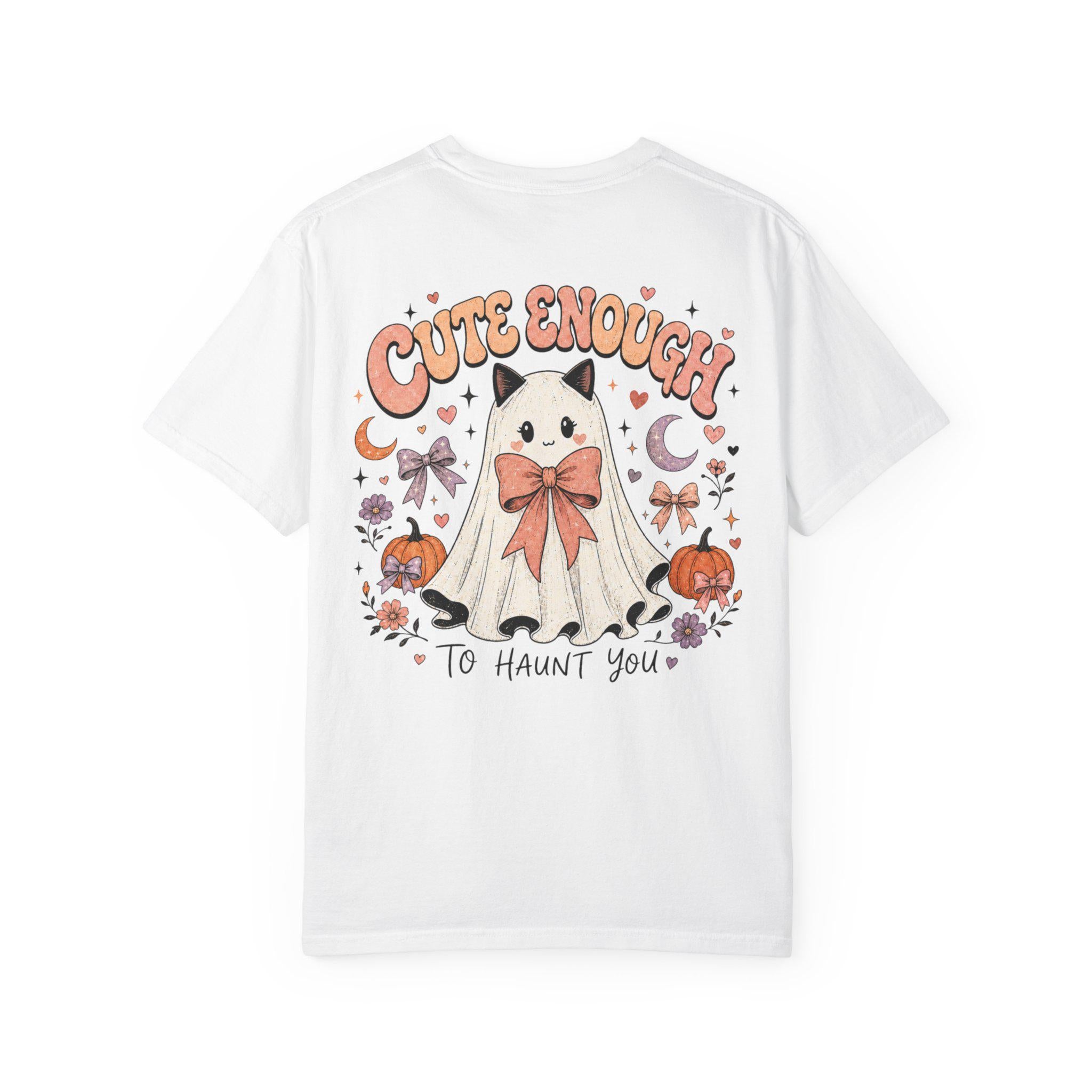 Ghost Cat Halloween Shirt | Coquette Spooky Season Tee