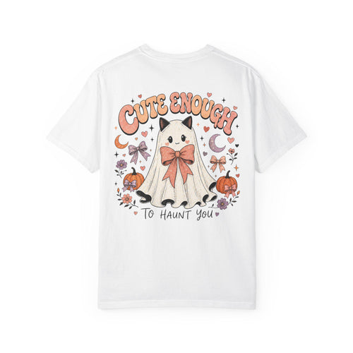 Ghost Cat Halloween Shirt | Coquette Spooky Season Tee