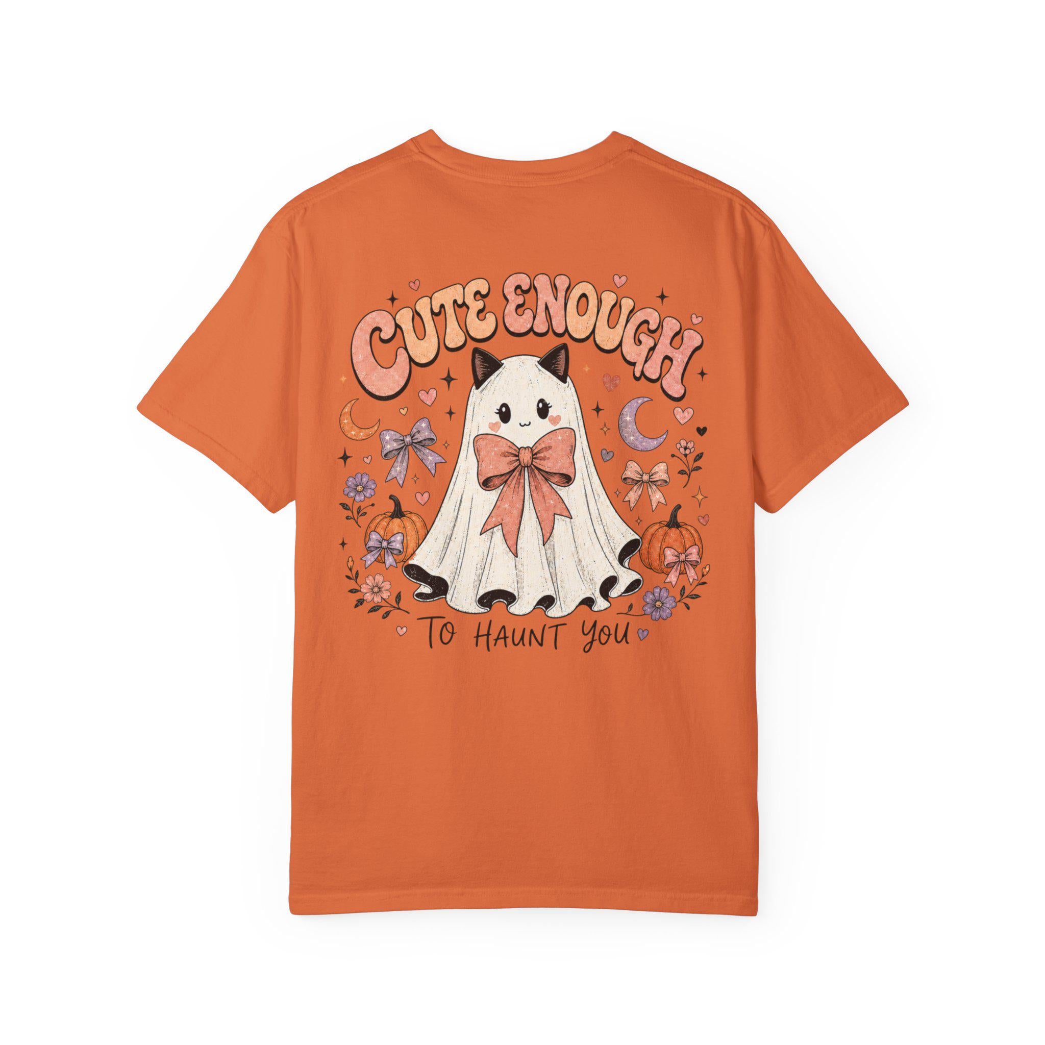 Ghost Cat Halloween Shirt | Coquette Spooky Season Tee
