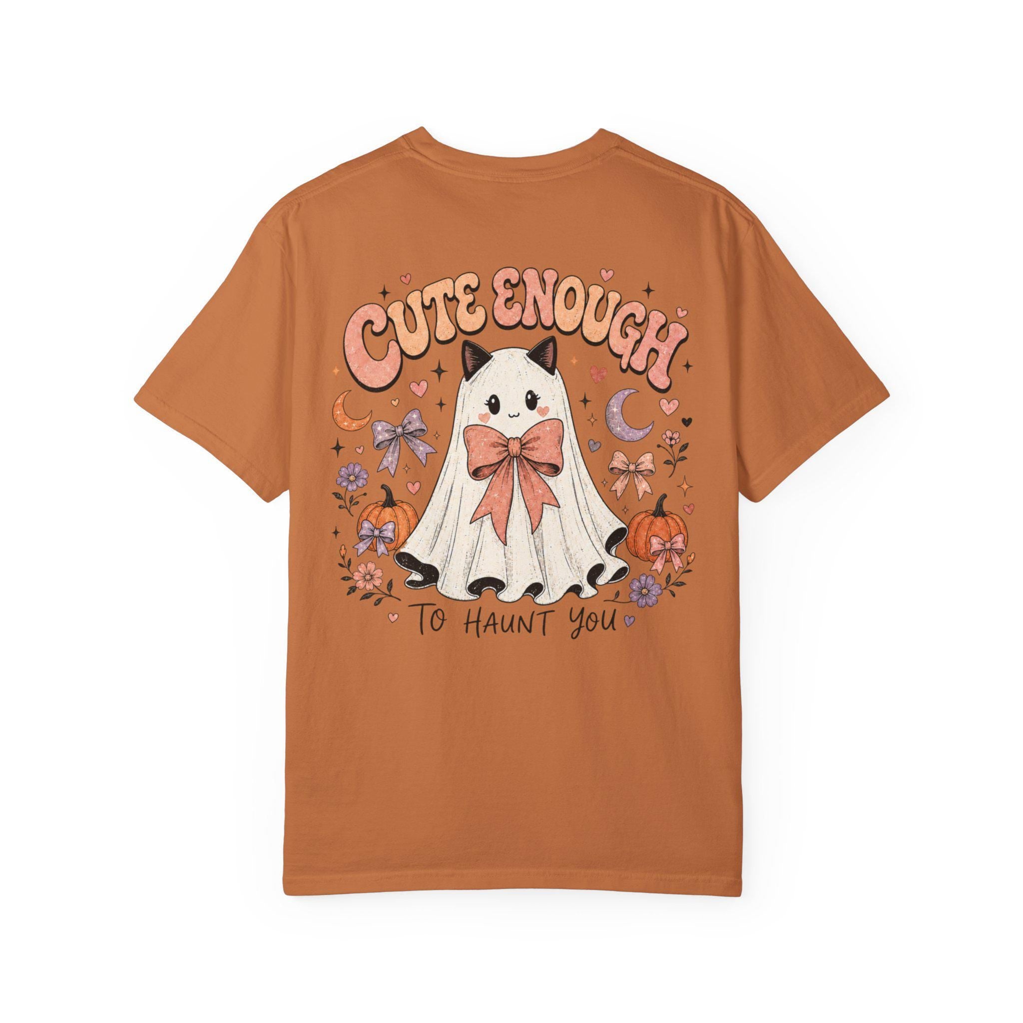 Ghost Cat Halloween Shirt | Coquette Spooky Season Tee