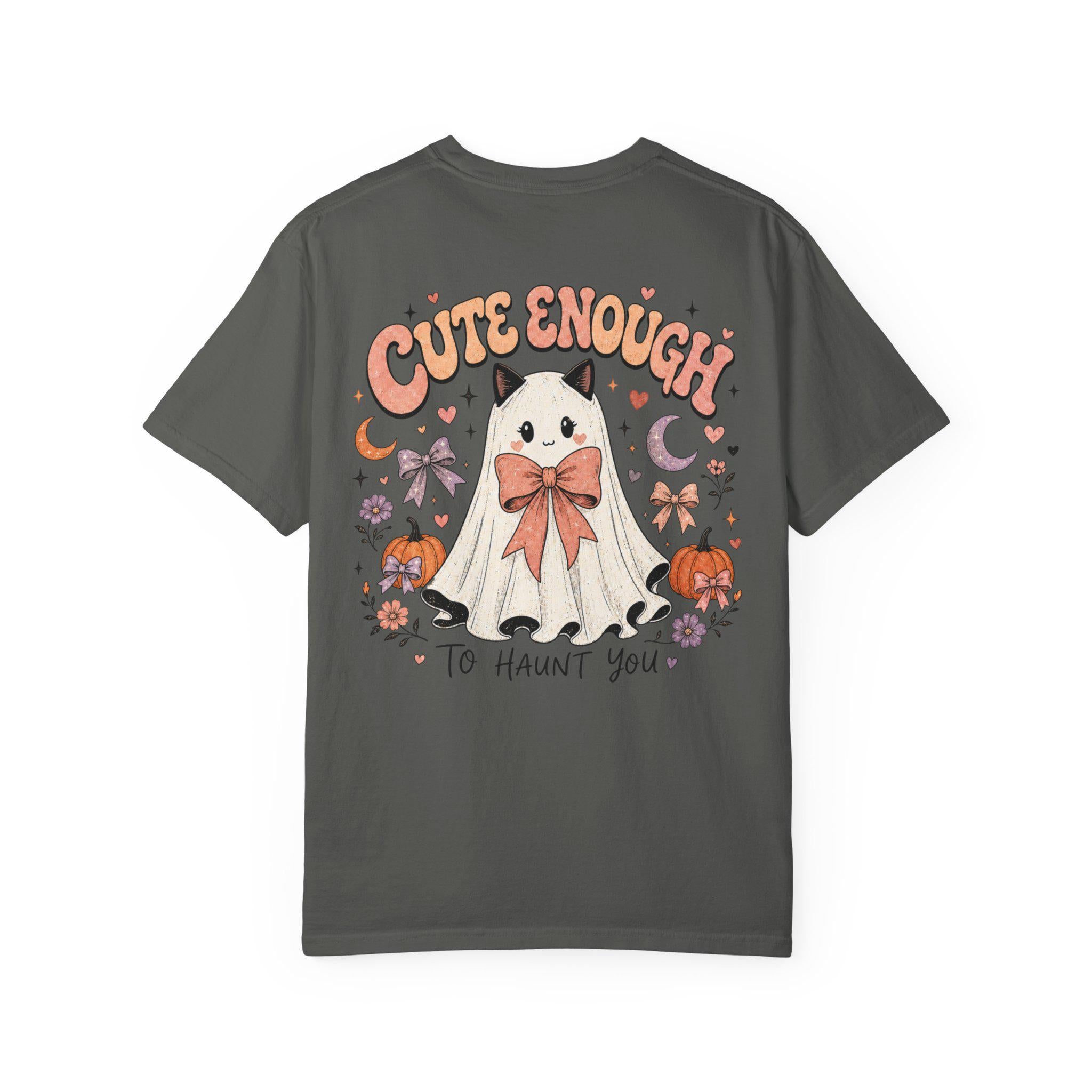Ghost Cat Halloween Shirt | Coquette Spooky Season Tee