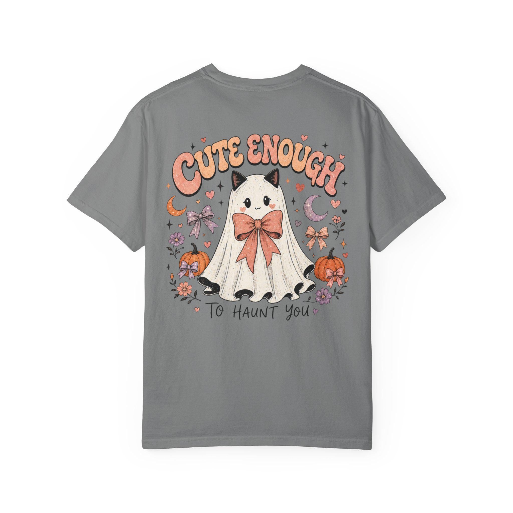 Ghost Cat Halloween Shirt | Coquette Spooky Season Tee