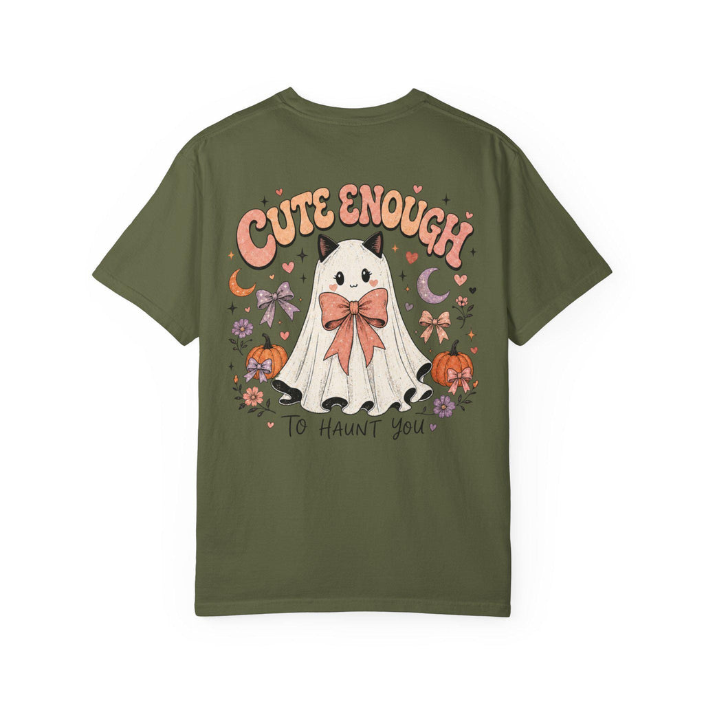 Ghost Cat Halloween Shirt | Coquette Spooky Season Tee