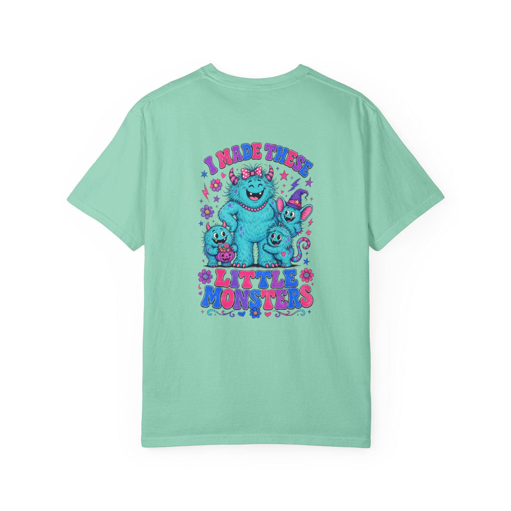 I Made These Little Monsters Shirt | Funny Mom Comfort Colors Graphic Tee