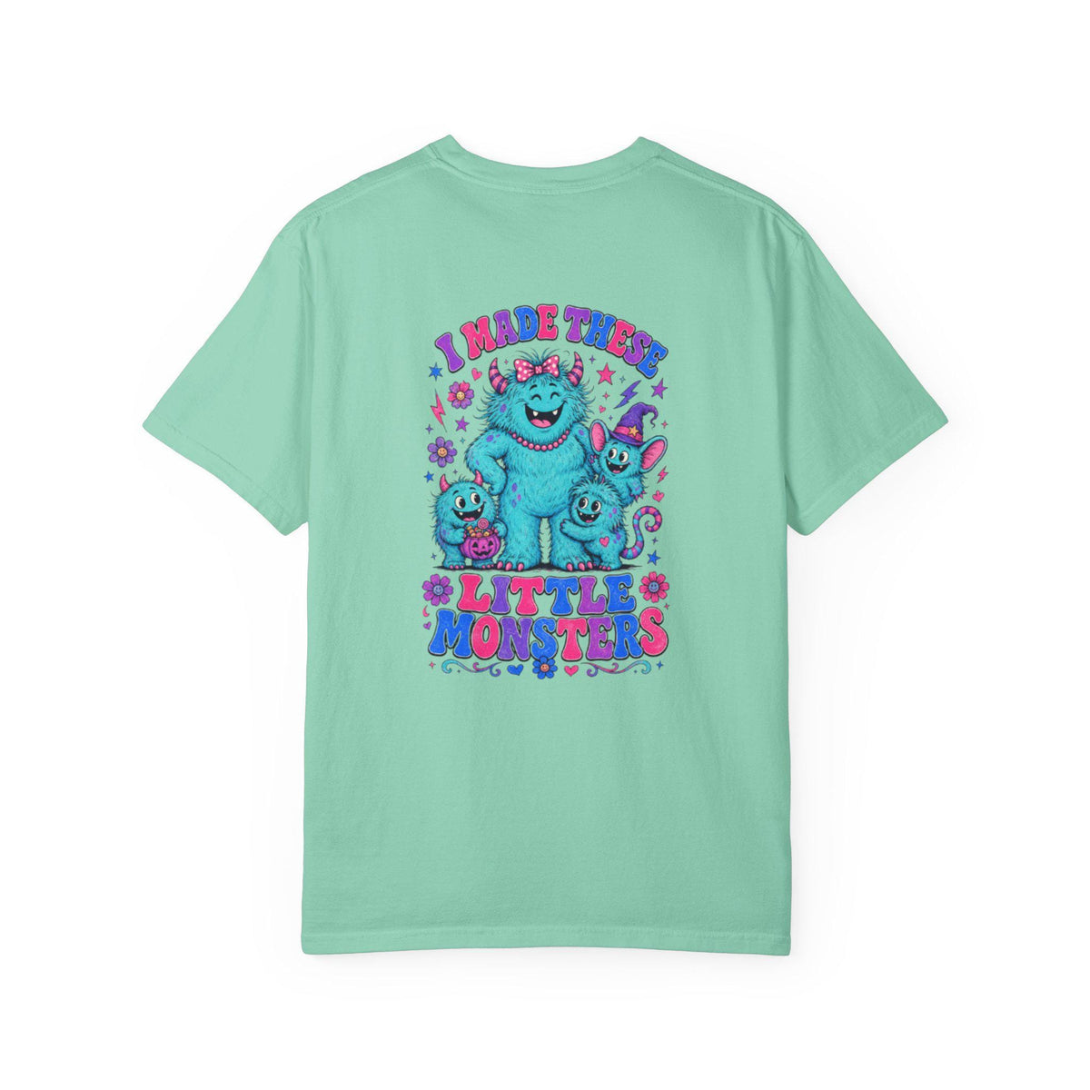 I Made These Little Monsters Shirt | Funny Mom Comfort Colors Graphic Tee