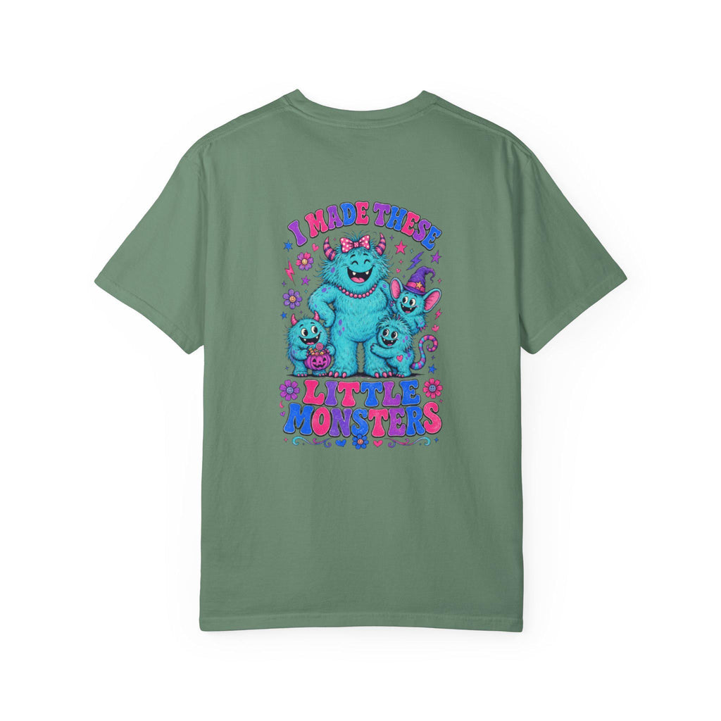I Made These Little Monsters Shirt | Funny Mom Comfort Colors Graphic Tee