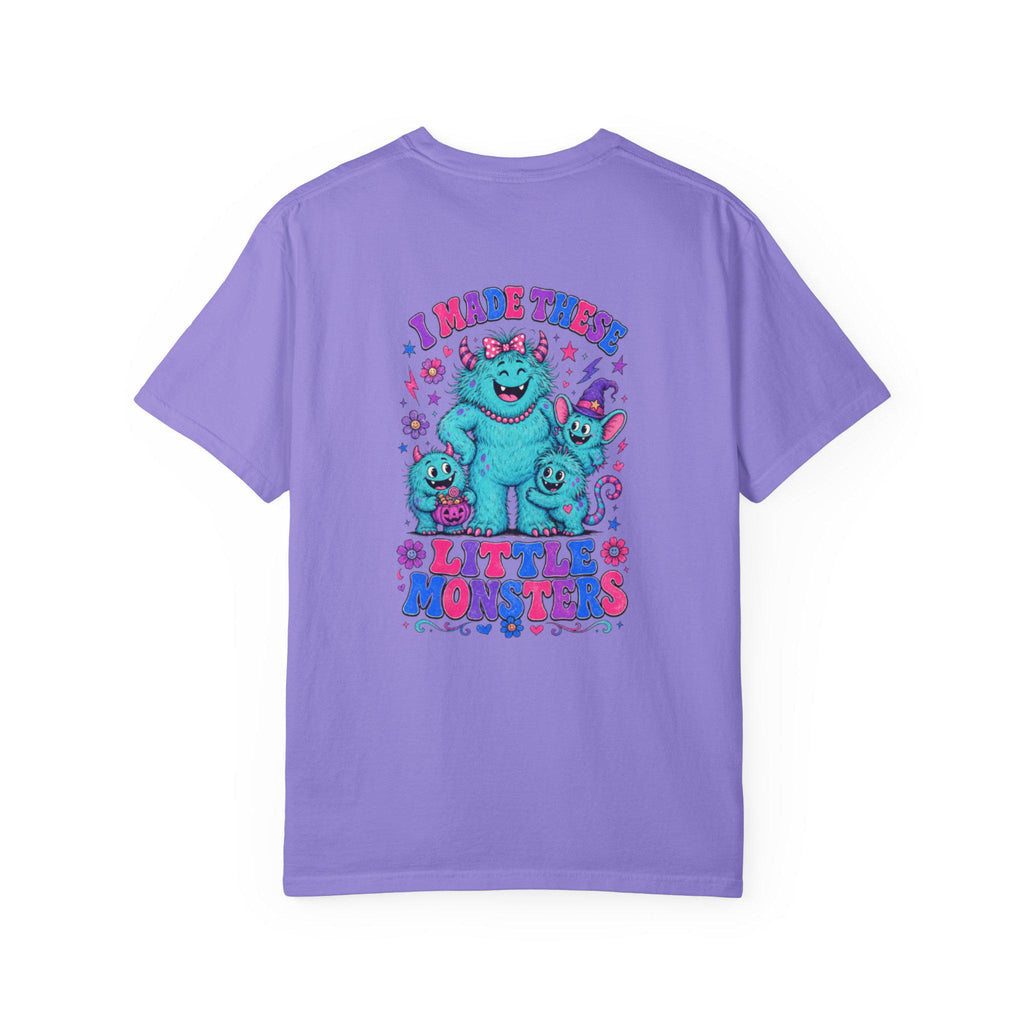 I Made These Little Monsters Shirt | Funny Mom Comfort Colors Graphic Tee