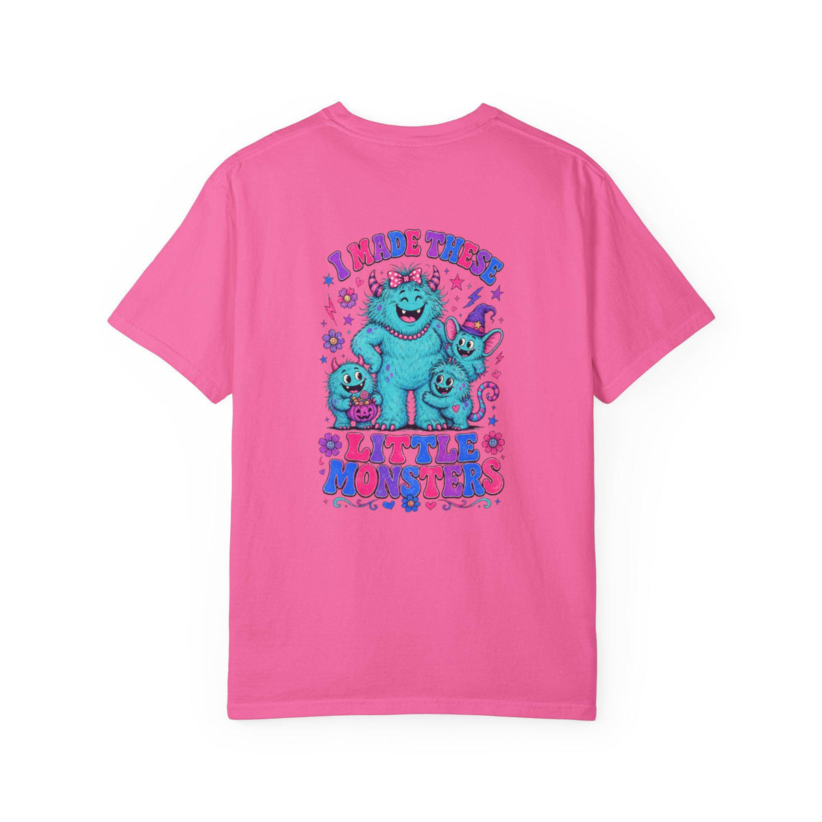 I Made These Little Monsters Shirt | Funny Mom Comfort Colors Graphic Tee