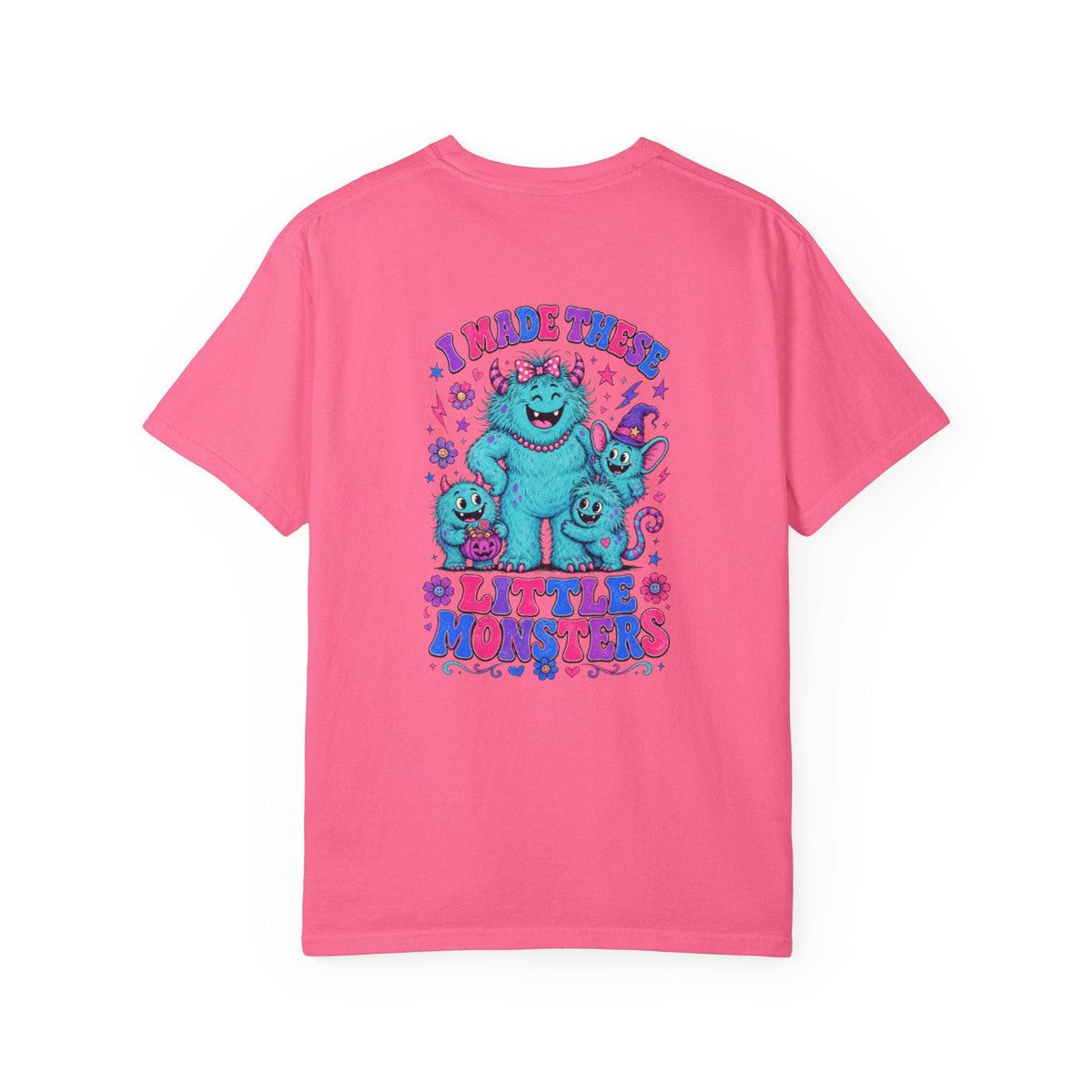 I Made These Little Monsters Shirt | Funny Mom Comfort Colors Graphic Tee