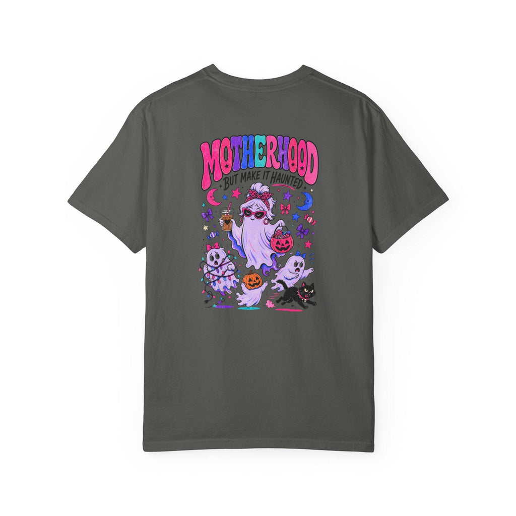 Motherhood But Make It Haunted Shirt | Funny Halloween Mom Comfort Colors Tee