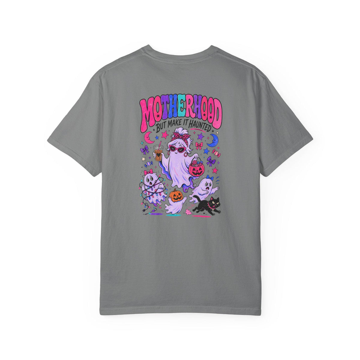 Motherhood But Make It Haunted Shirt | Funny Halloween Mom Comfort Colors Tee