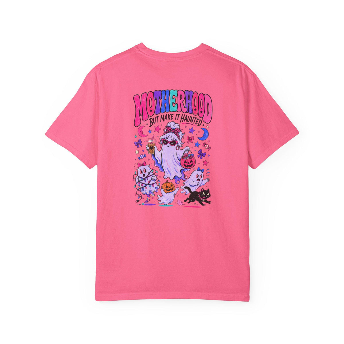 Motherhood But Make It Haunted Shirt | Funny Halloween Mom Comfort Colors Tee